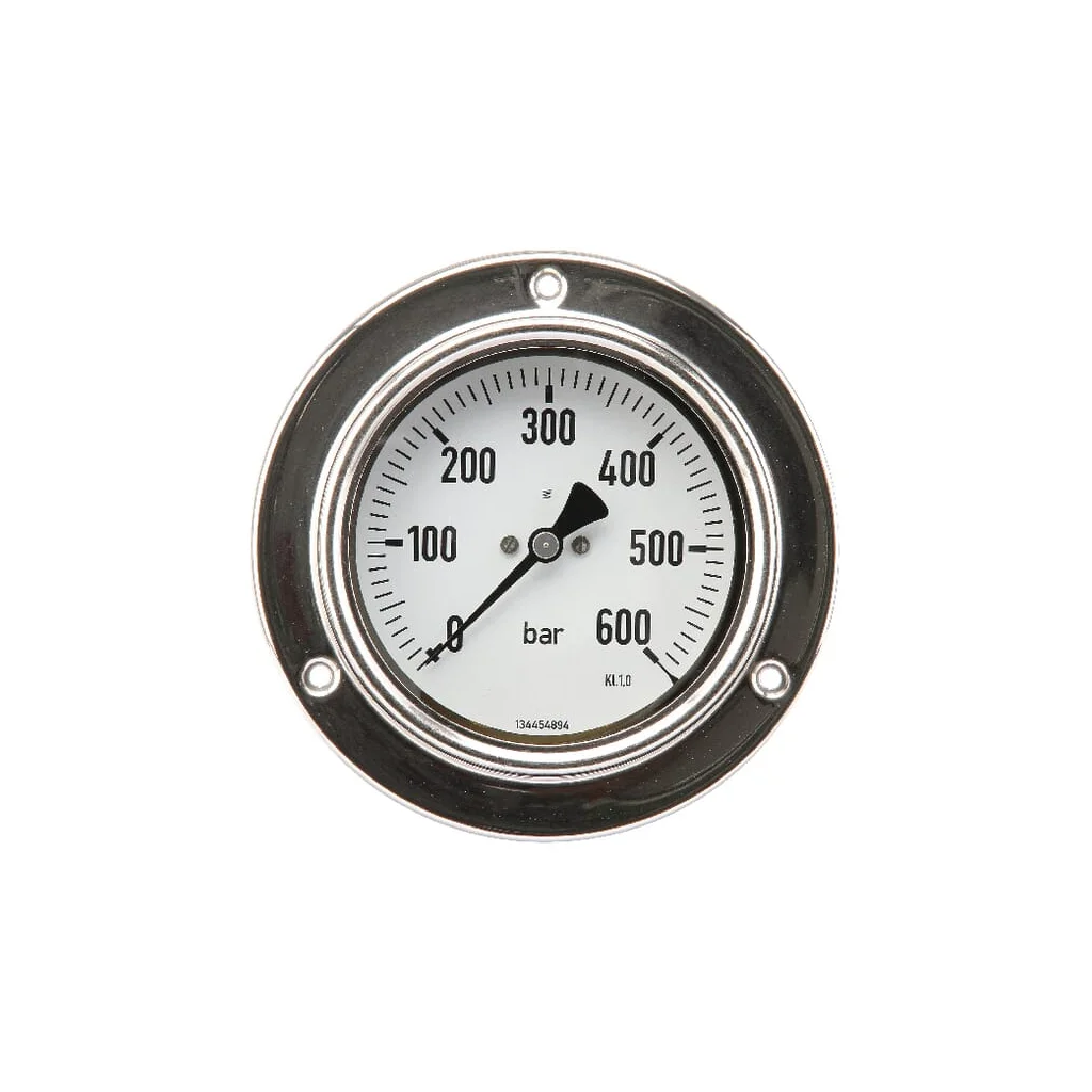 [AMAT2-341180] Manometru Ø100 0-600bari 1/2" cu montare pe panou MA100600P08SSGF