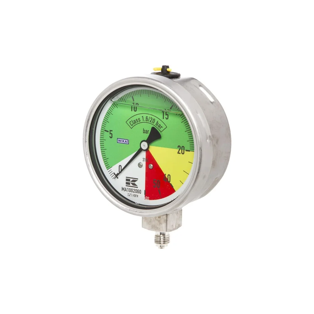 [AMAT2-341294] Manometru 100 1/4" AHL inferior fix MA1002060