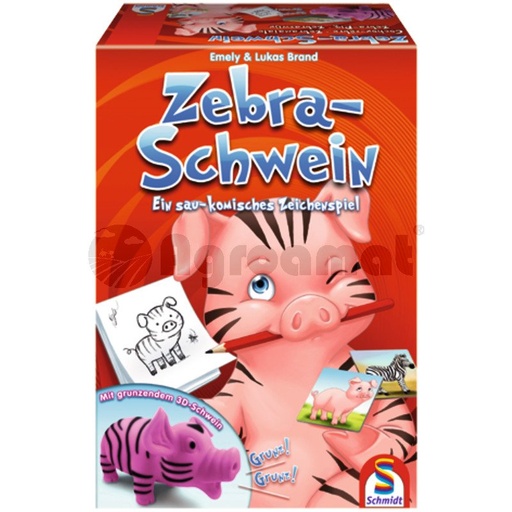 [AMAT3-91235] Joc de colorat zabra-porc