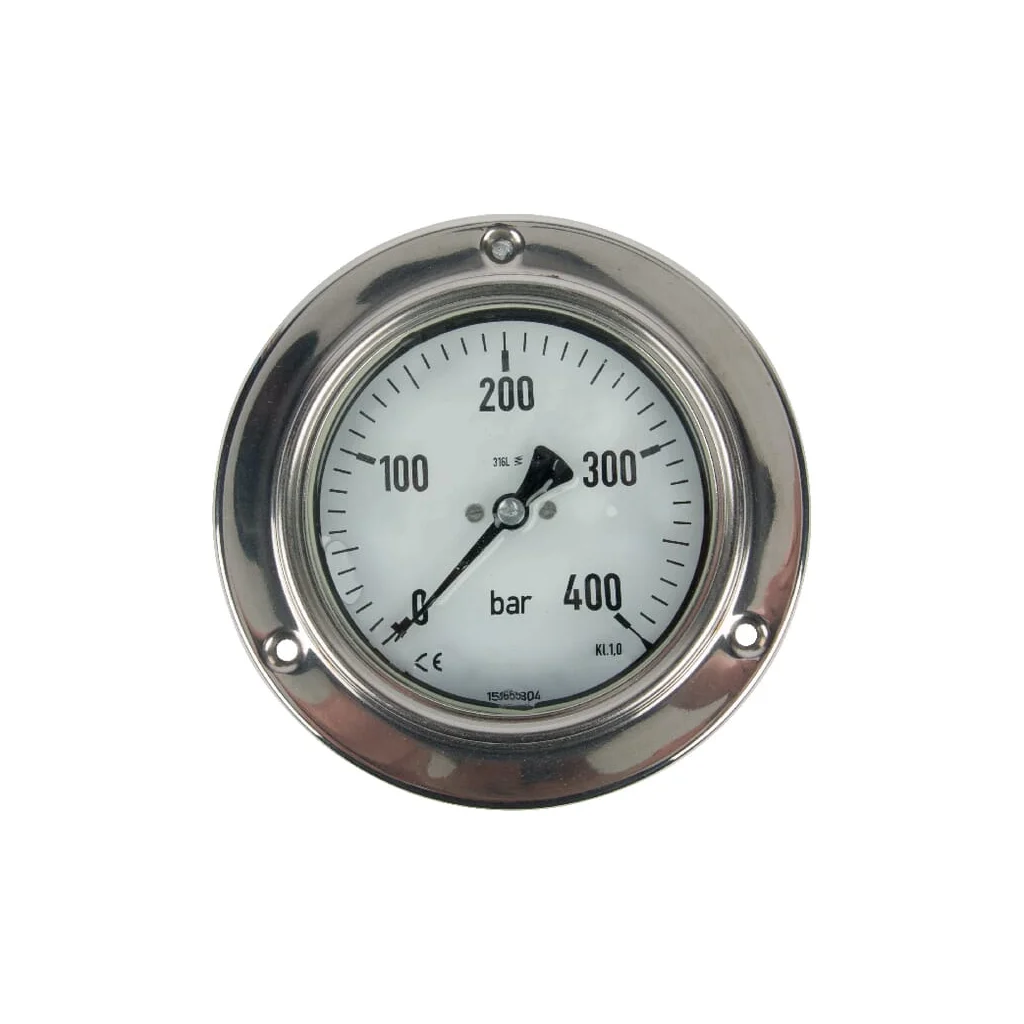 [AMAT2-341357] Manometru 7216 Ø100mm 0-400 cu montare pe panou MA100400P08SS