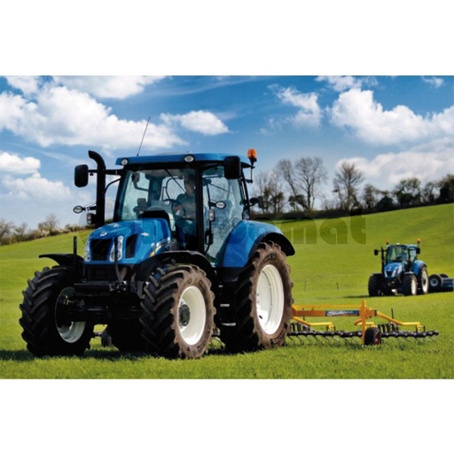 [AMAT3-91259] Puzzle, New Holland T6AC, 60 piese