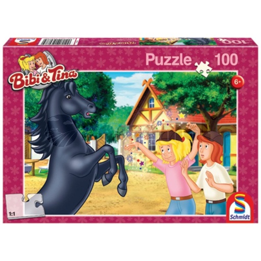 [AMAT3-91260] Puzzle, Bibi & Tina Armasarul salbatic, 100 de piese