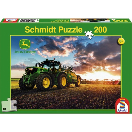 [AMAT3-91262] Puzzle, tractor John Deere 6150R cu vidanja, 200 de piese