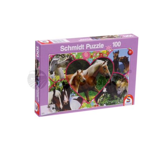 [AMAT3-91265] Puzzle, caii mei preferati, 100 de piese