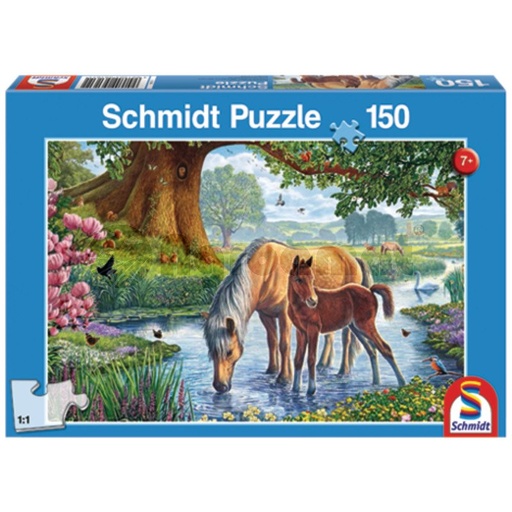 [AMAT3-91267] Puzzle, caii la pasunat, 150 de piese