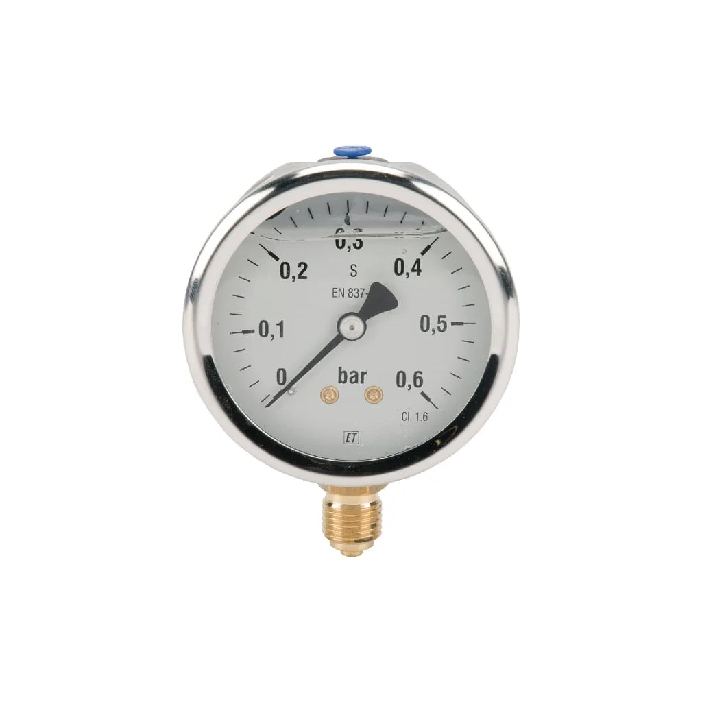 [AMAT2-341732] Manometru Ø63 0-0,6bar ¼" jos MA6306L04SSGF