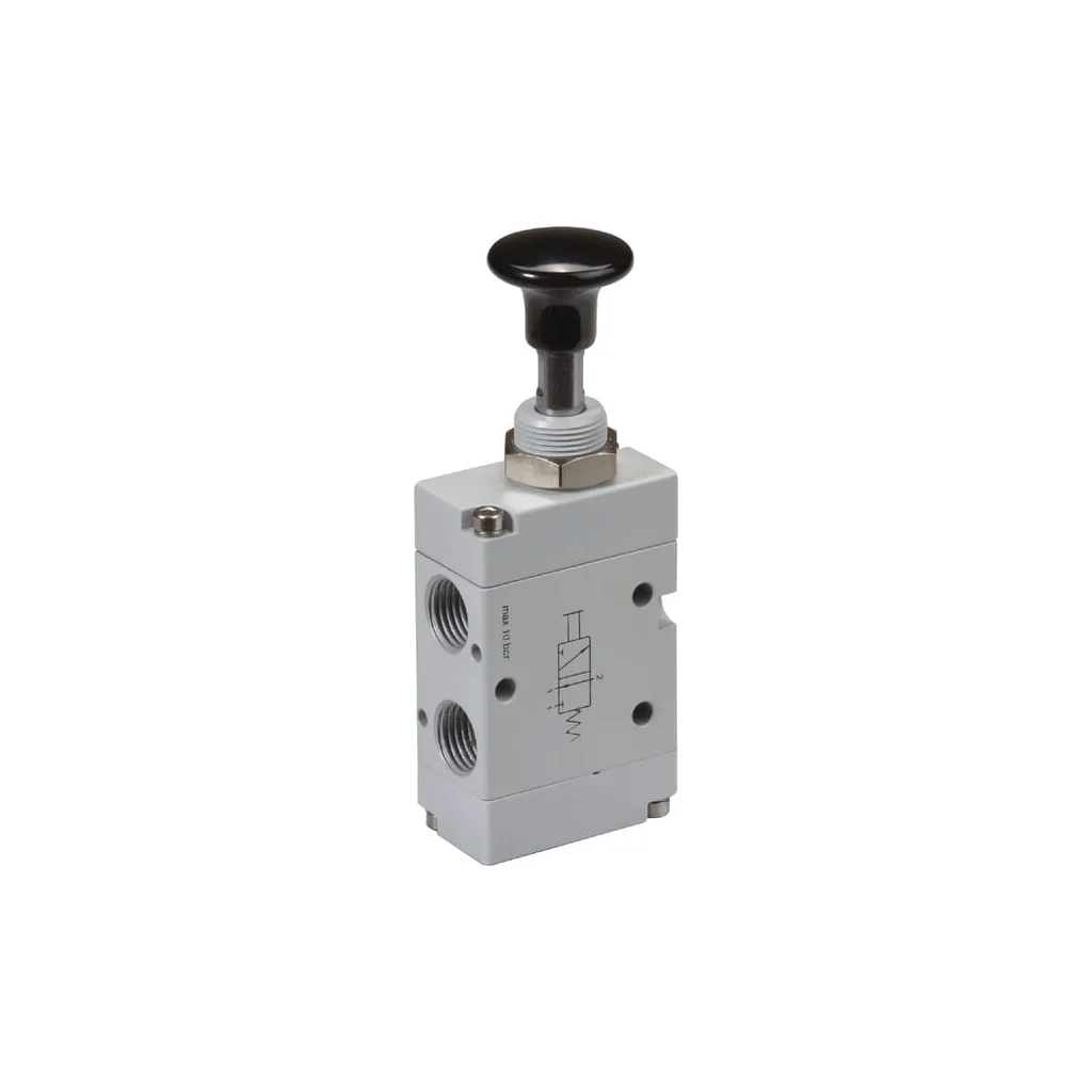 [AMAT2-342374] Culbutor de supapă 3/2-butoane 1/8" MAB32B18