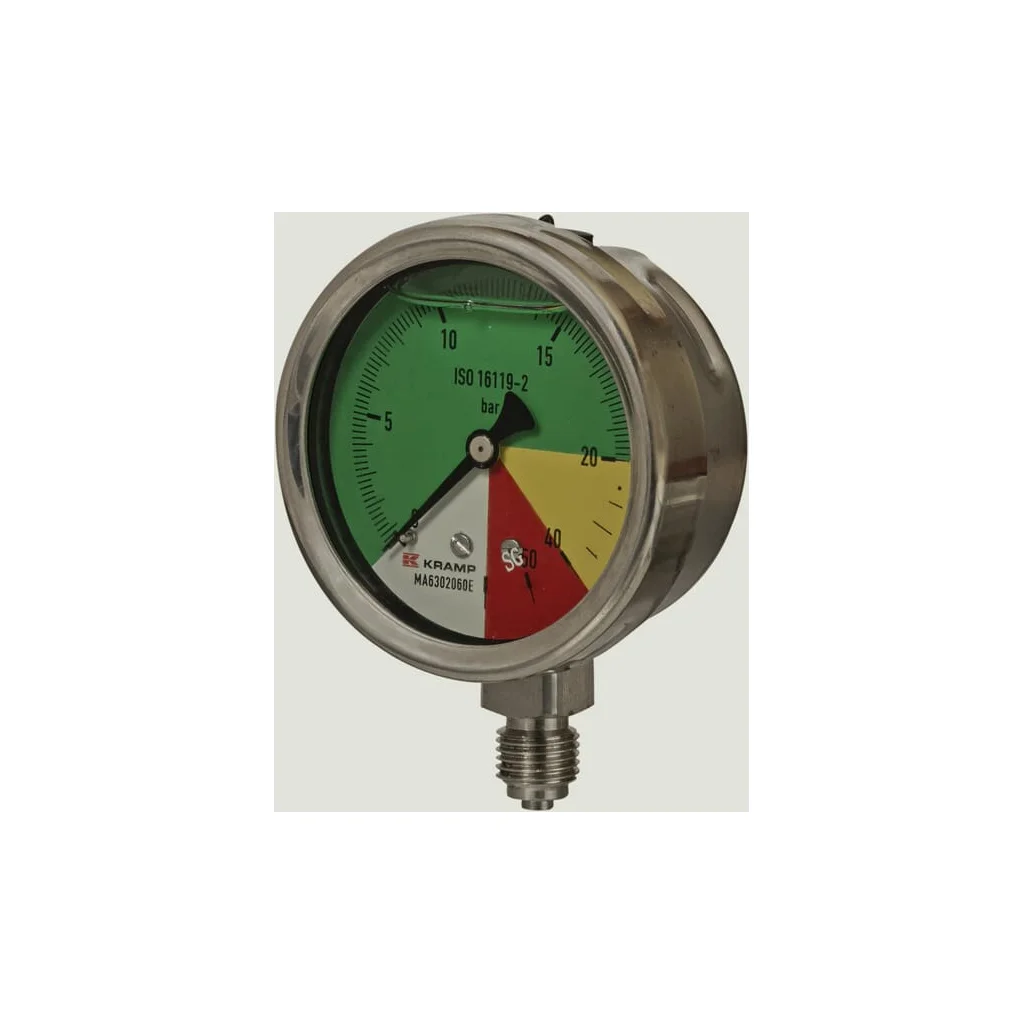 [AMAT2-342753] Manometru diametru 63mm 0-20-40-60 1/4" BSP conexiune inferioară MA632060E