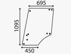 [AMAT1-26397] Portiera Sticla L57908