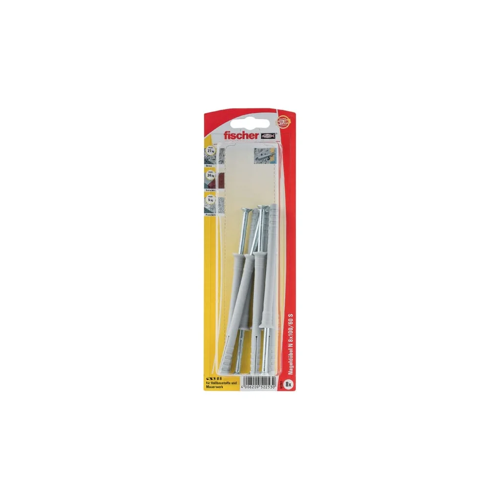 [AMAT2-347445] Dibluri cu cui și șurub Fischer 8 N8100ZK