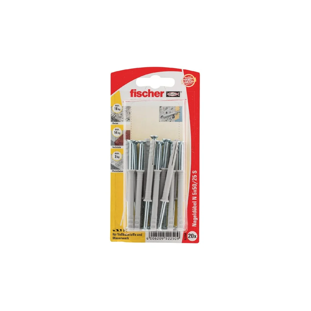 [AMAT2-347614] Dibluri cu cui și șurub Fischer 20 N550ZK