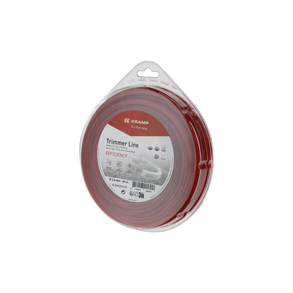 [AMAT2-348238] Fir trimmer Ø 3mm 44m pătrat roșu Efficiency NL3044SEFKR
