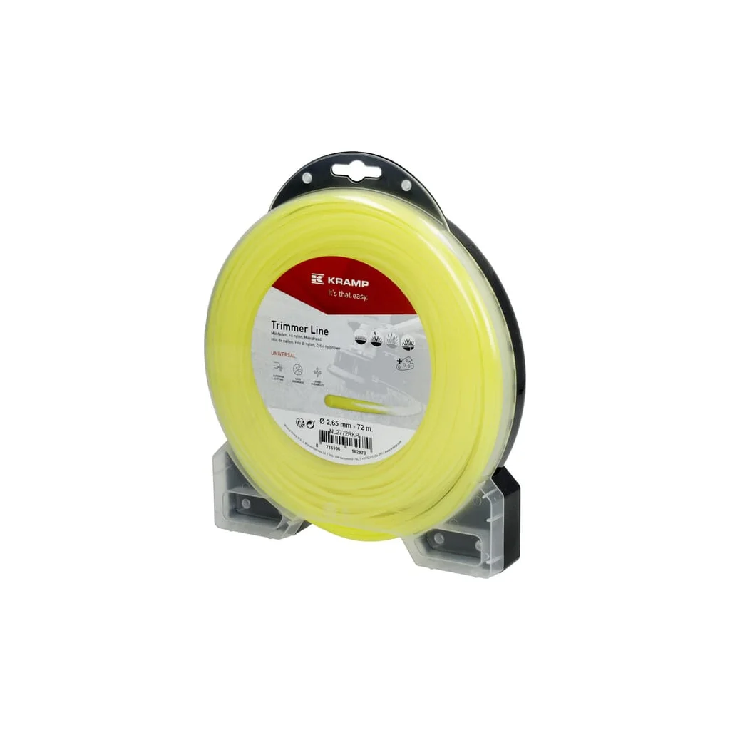 [AMAT2-348435] Fir de tăiere diametru 2,65mm, 72m, rotund, galben, Kramp NL2772RKR