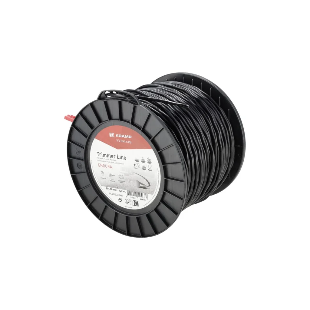 [AMAT2-348516] Fir trimmer Ø4.0x122m, răsucire ovală, negru, Kramp Endura NL40122ERKR
