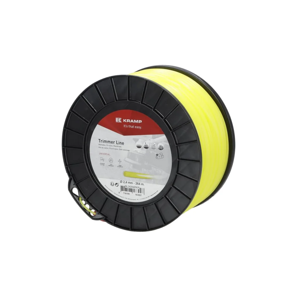 [AMAT2-348597] Fir de tăiere diametru 2,4mm, 264m, rotund, galben, Kramp NL24264RKR