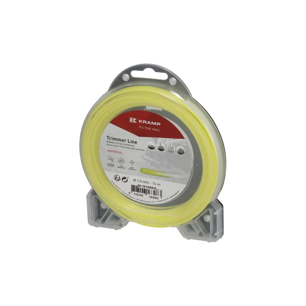 [AMAT2-348617] Fir de tăiere diametru 1,6mm, 15m, rotund, galben, Kramp NL1615RKR