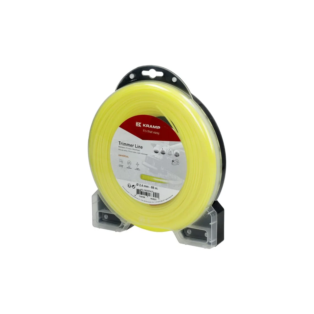 [AMAT2-348656] Fir de tăiere diametru 2,4mm, 88m, rotund, galben, Kramp NL2488RKR