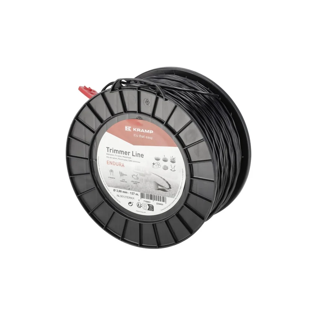 [AMAT2-348721] Fir trimmer Ø3,0x127m, răsucire ovală, negru, Kramp Endura NL30127ERKR