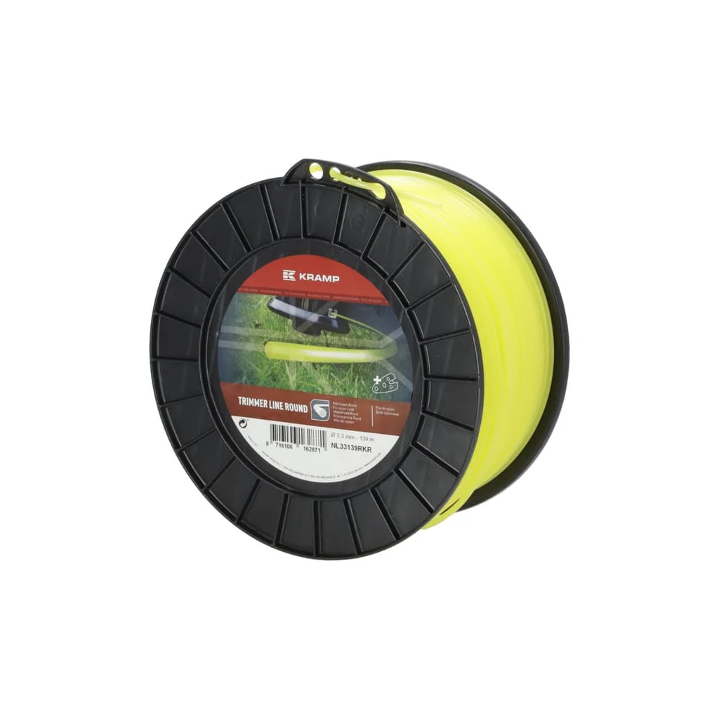 [AMAT2-348785] Fir de tăiere diametru 3,3mm, 139m, rotund, galben, Kramp NL33139RKR