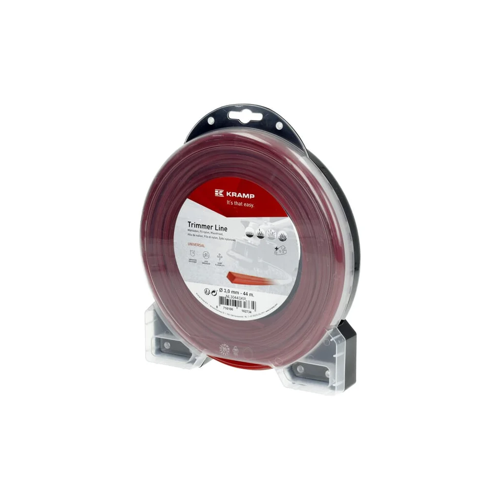 [AMAT2-348905] Fir de tăiere diametru 3mm, 44m, pătrat, roșu, Kramp NL3044SKR