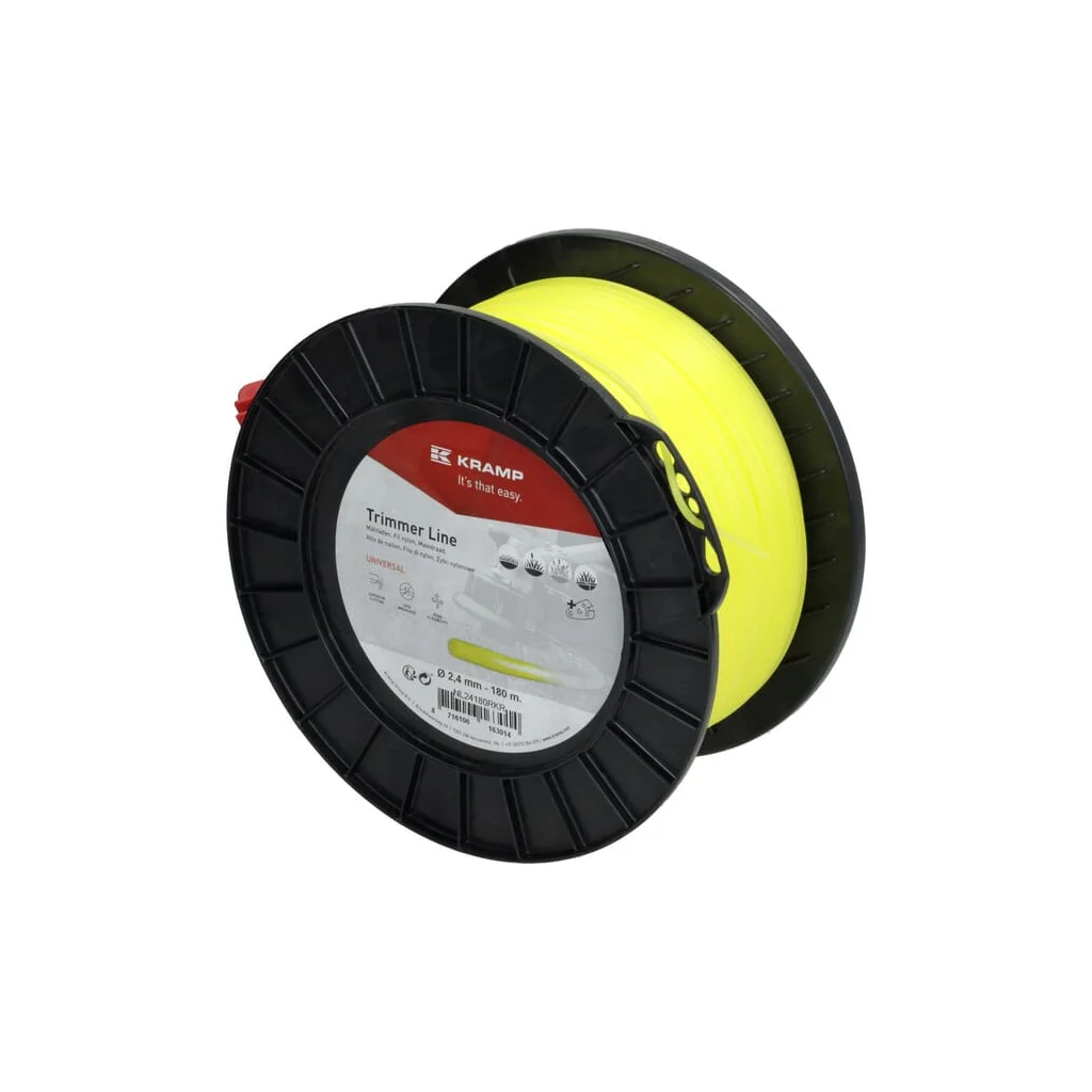 [AMAT2-348964] Fir de tăiere diametru 2,4mm, 180m, rotund, galben, Kramp NL24180RKR