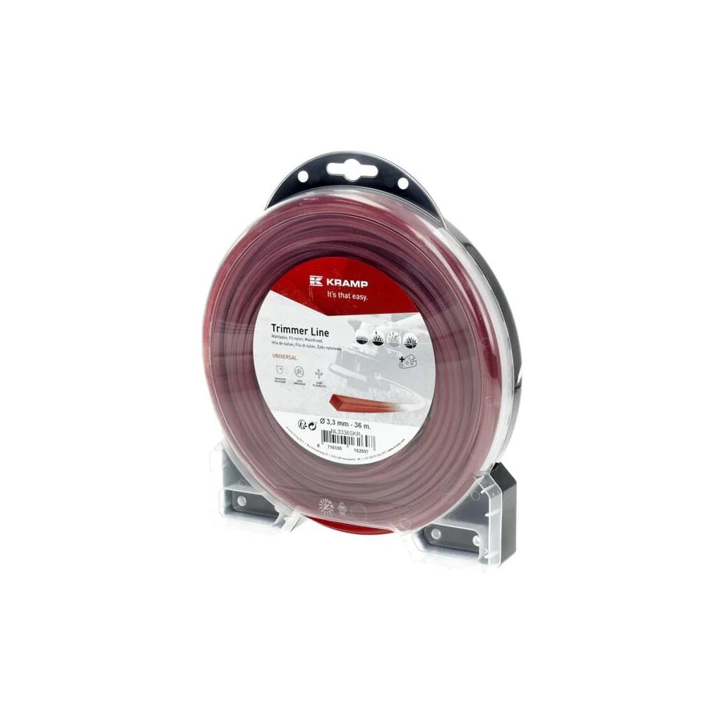 [AMAT2-349096] Fir de tăiere diametru 3,3mm, 36m, pătrat, roșu, Kramp NL3336SKR