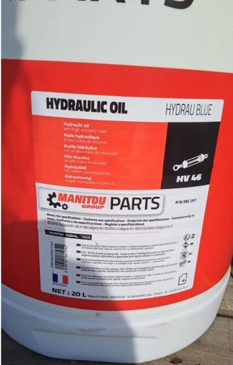 [AMAT1-26611] Ulei Hidraulic Albastru 20L HV 46 ORG Manitou 582297