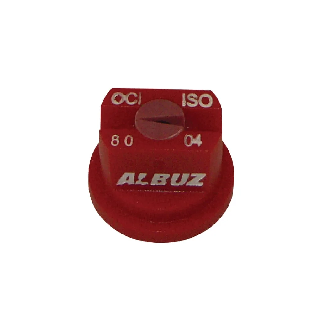 [AMAT2-355799] Duză jet plat oblic OC 80° 04 roșie plastic Albuz OCI8004