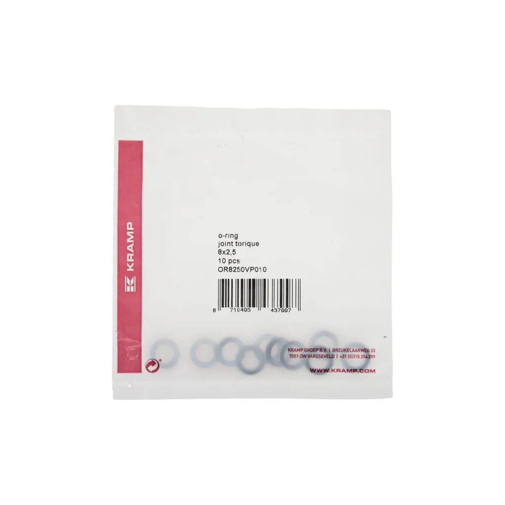 [AMAT2-359865] O-ring 8x2.5 75 Shore Viton 10x OR8250VP010
