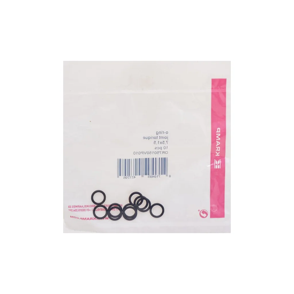 [AMAT2-360016] O-ring 7.5x1.5 75 Shore Viton 10x OR750150VP010