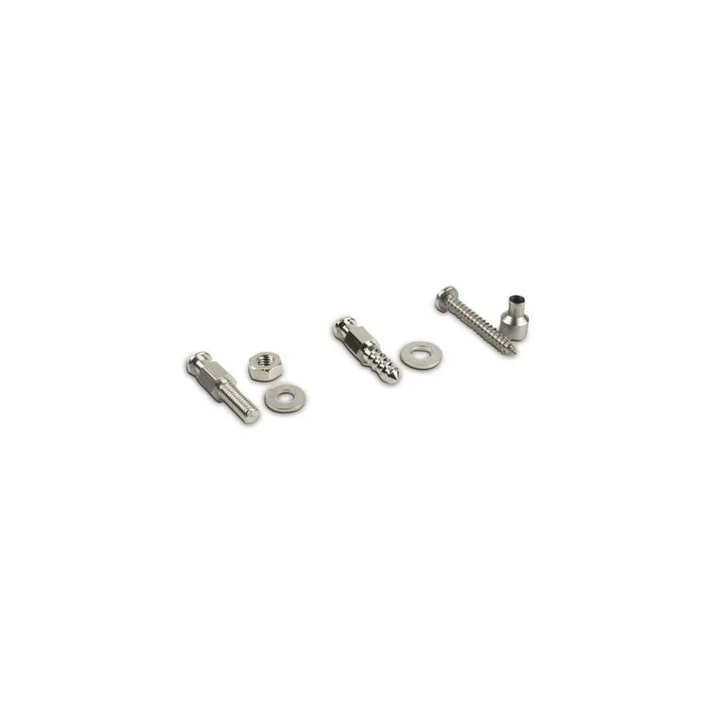 [AMAT2-366732] Şurub pentru lemn, 4,3 x 25 mm incl. şaibă, alamă nichelată PL10109