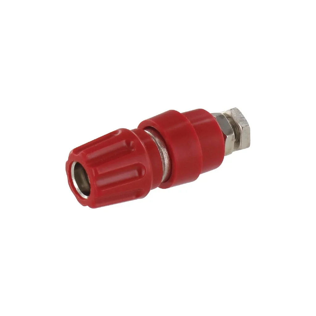 [AMAT2-366821] Bucşă ştecăr banană 4 mm roșie PKNI10BRD