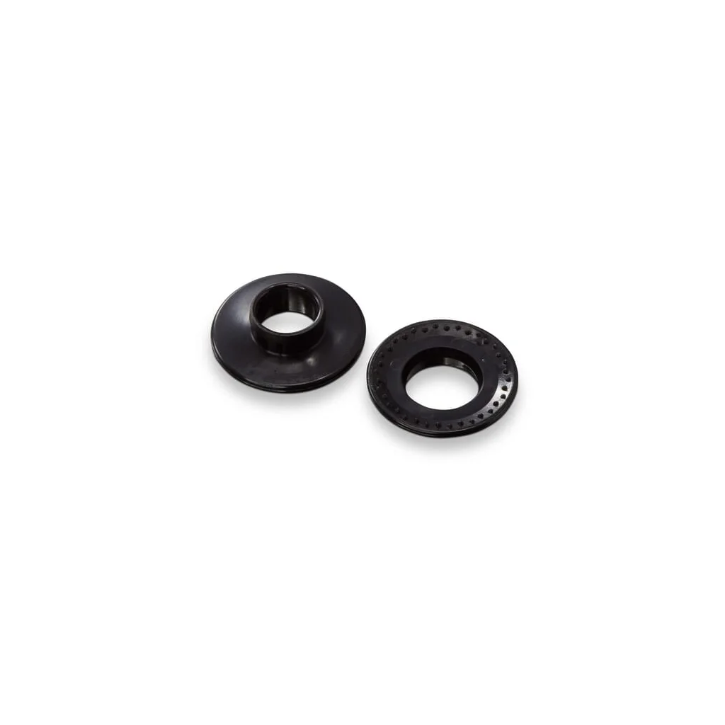 [AMAT2-367000] Ocheți cu clips diametru 12 mm plastic negru PL11527