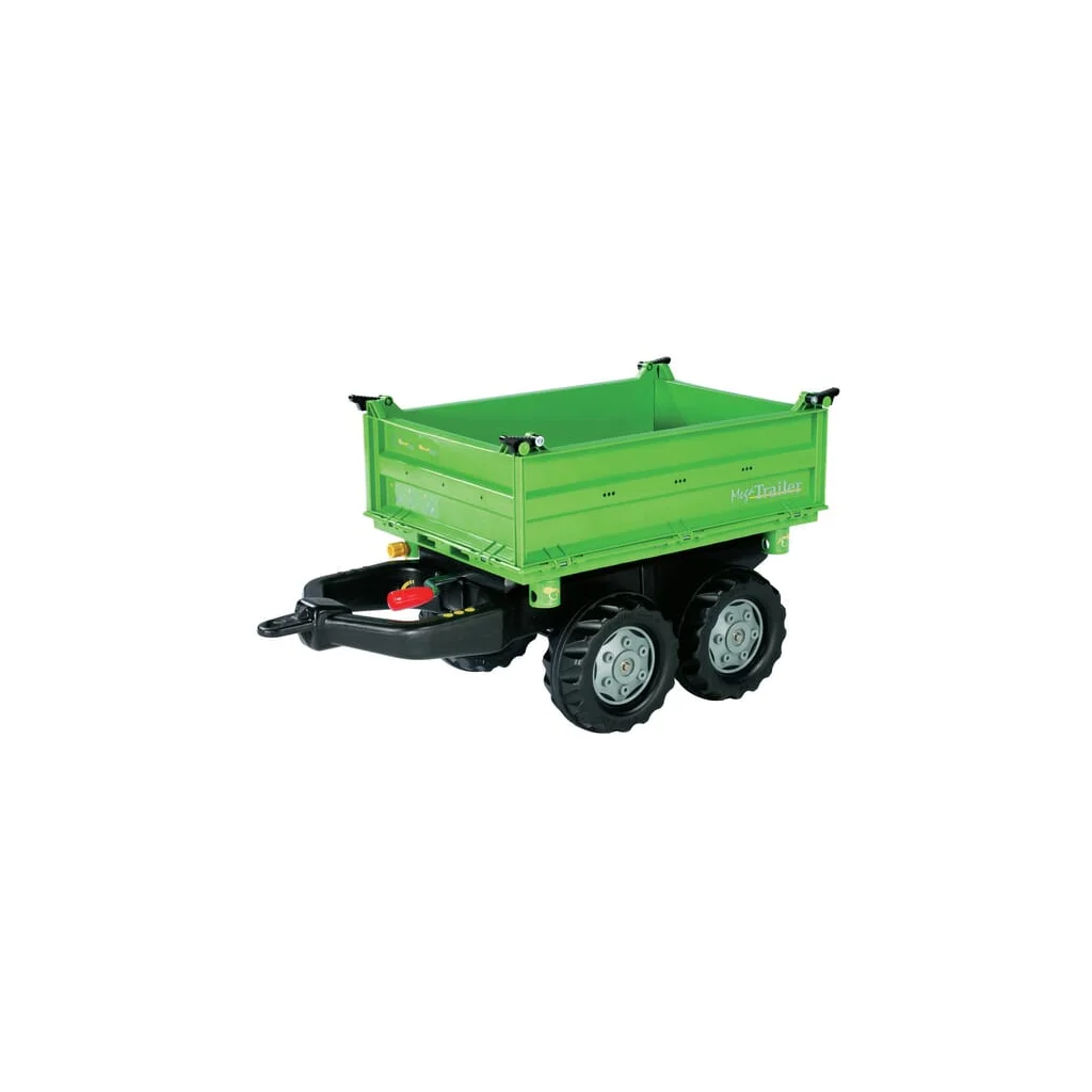 [AMAT2-371229] Remorcă basculabilă Mega cu deschidere pe 3 laturi, verde deschis R12150