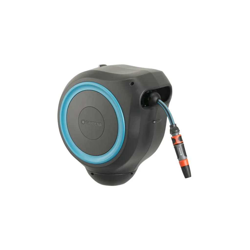 [AMAT2-306475] Cutie furtun RollUp S, montată pe perete, 15m 1/2" cu pulverizator GA18600