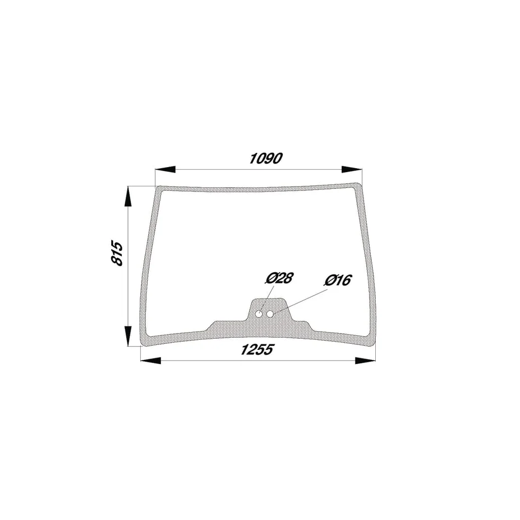 [AMAT2-307009] Parbriz G716810040050N