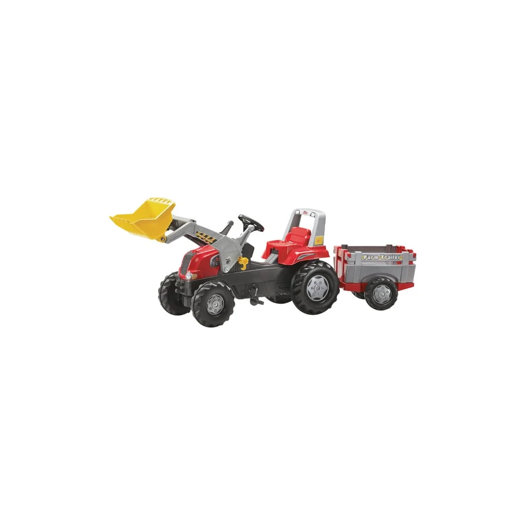 [AMAT2-372375] Tractor cu pedale, încărcător frontal și remorcă Farm, RollyJunior R811397