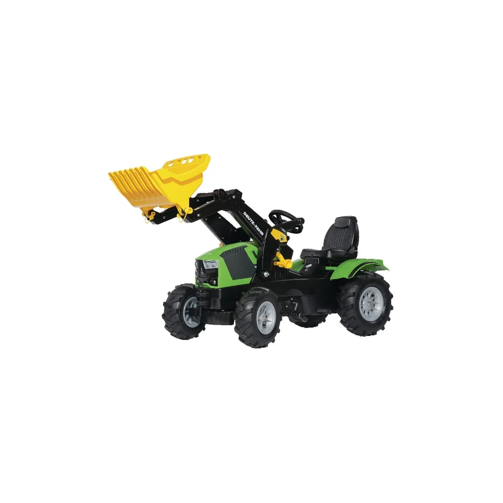 [AMAT2-372535] Tractor cu pedale Deutz-Fahr 5120 cu încărcător frontal și anvelope pe aer rollyFarmtrac Rolly Toys R61121