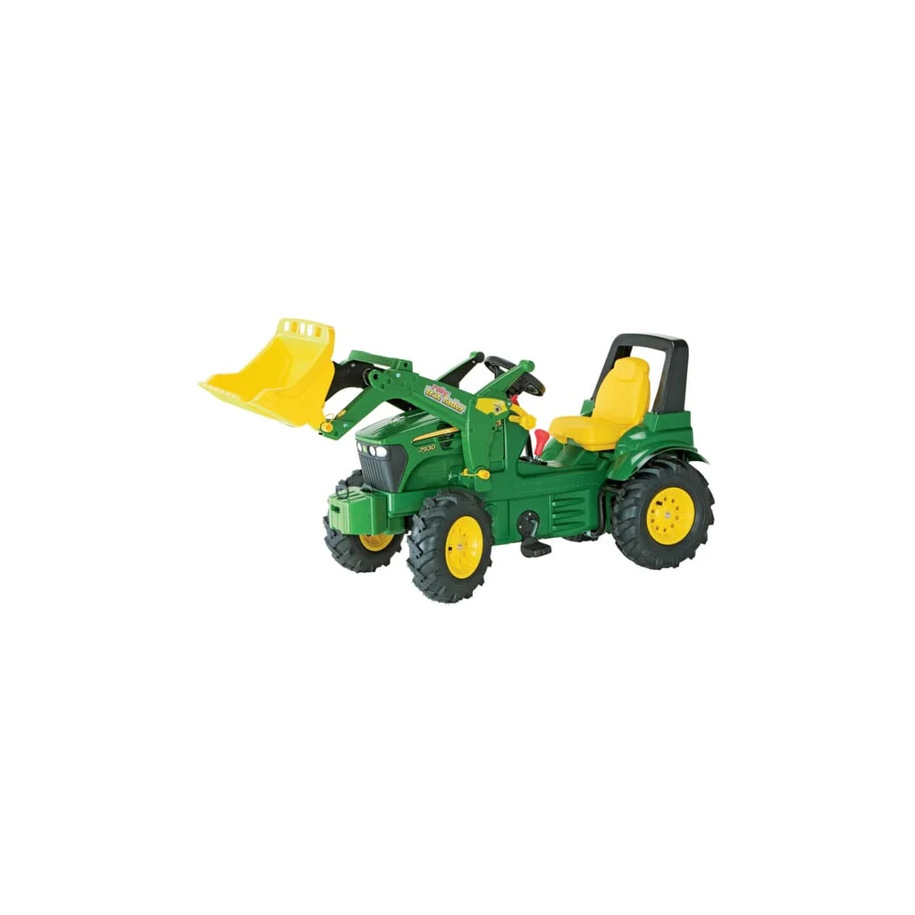 [AMAT2-372774] Tractor cu pedale John Deere 7930 cu încărcător frontal și anvelope pe aer rollyFarmtrac Rolly Toys R71012