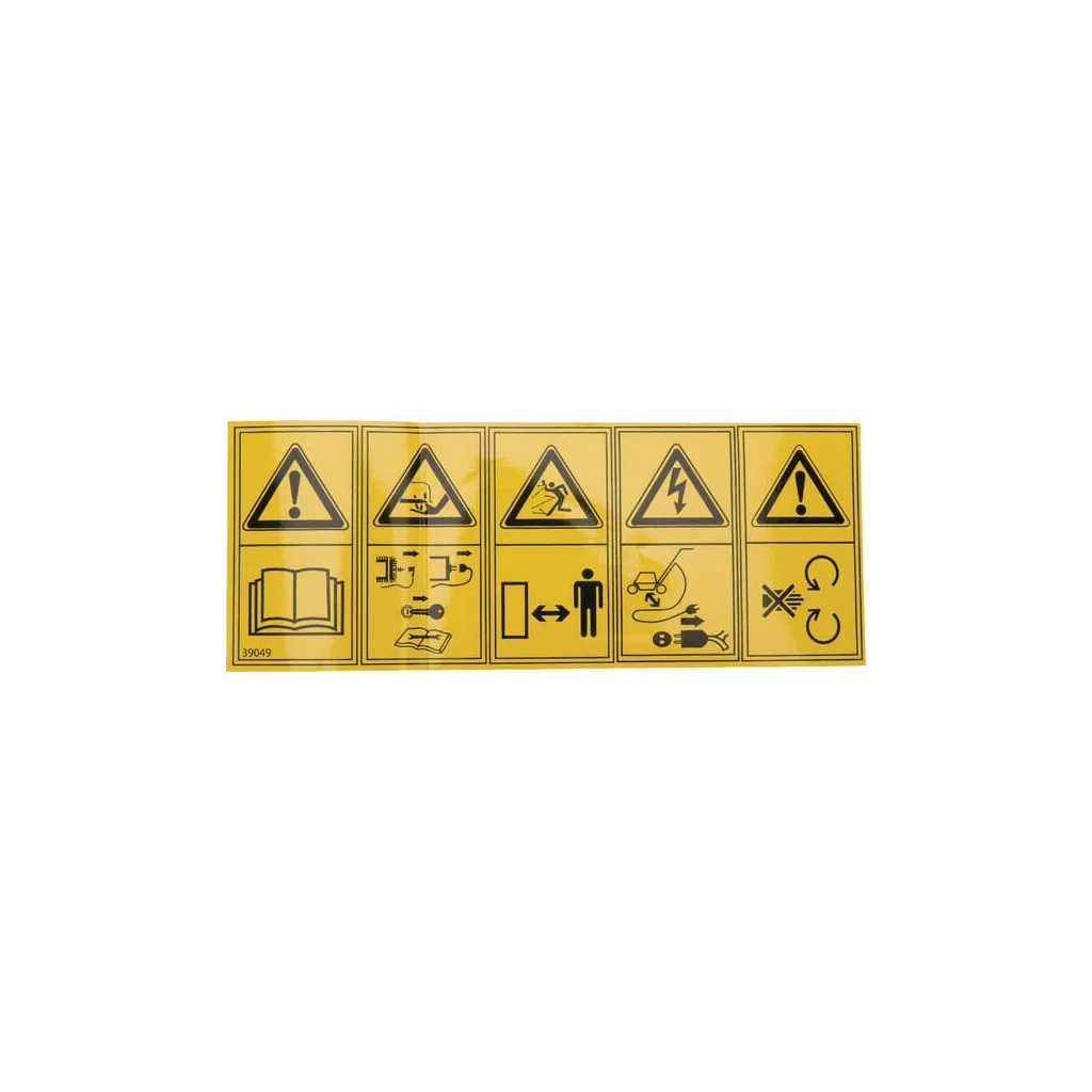 [AMAT2-290862] Autocolant siguranță ET39049