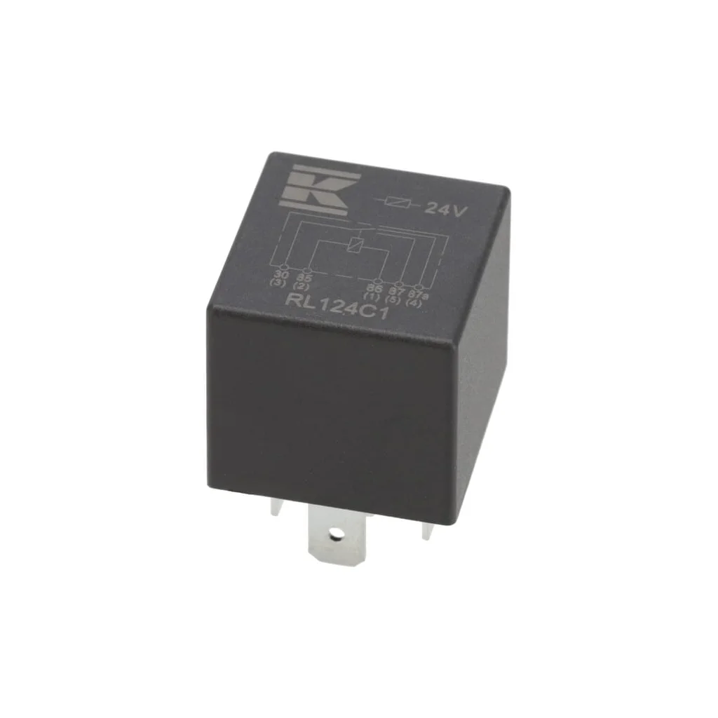 [AMAT2-377323] Releu mini 24V, interschimbare, 30A/40A, diodă, fără suport RL124C1