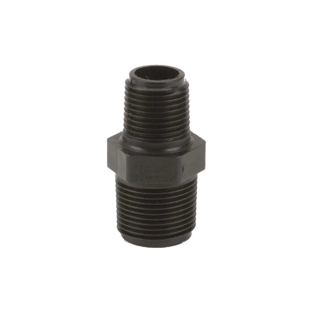 [AMAT2-377809] Niplu dublu tată/tată 3/4 "x 1/2 "N RN075050