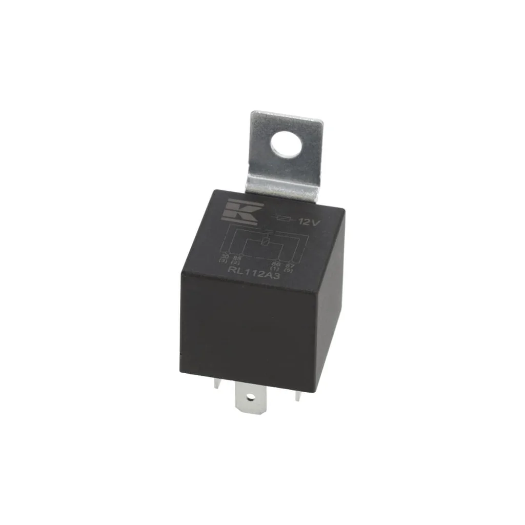 [AMAT2-377924] Releu mini 12V, deschidere normală, 40A, cu suport RL112A3
