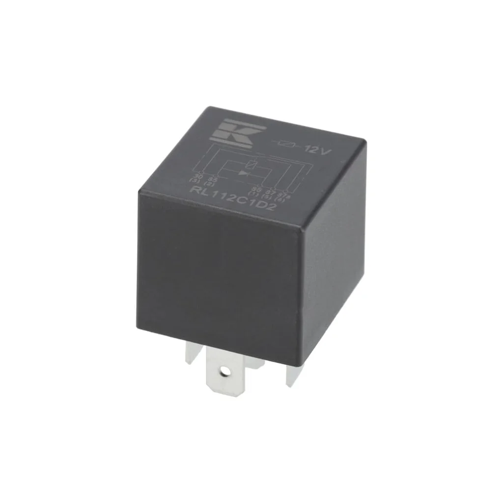 [AMAT2-378011] Releu mini 12V, interschimbare, 30A/40A, diodă, fără suport RL112C1D2