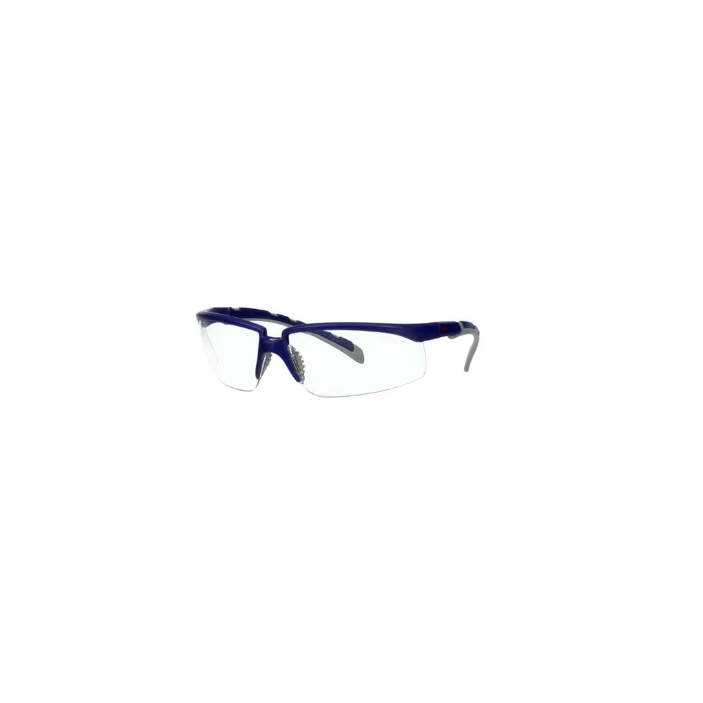 [AMAT2-380011] Ochelari de protecție Solus 2000, rame albastre/gri, anti-aburire/anti-zgârieturi, lentile necolorate S2001AFBLU