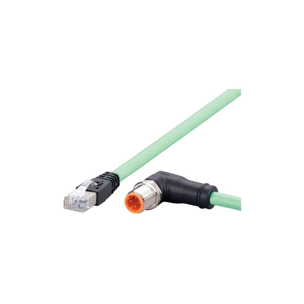 [AMAT2-292553] Cablu 4P+S, L=0,5m, 1xM12-D, 1x RJ45 EVC930