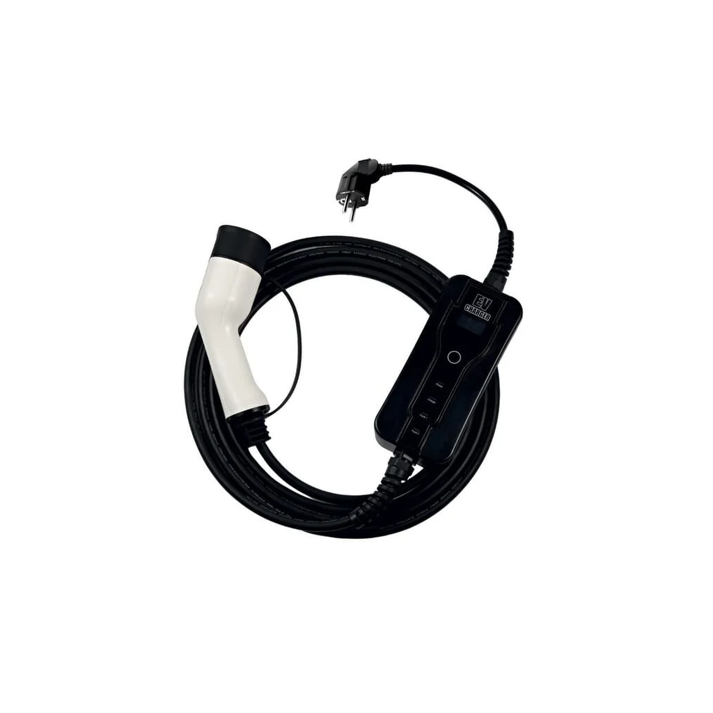 [AMAT2-293054] Cablu de încărcare EV, tip 2, ștecăr CEE, 3,7kW, 8-16A, 5m EVCEU216WC
