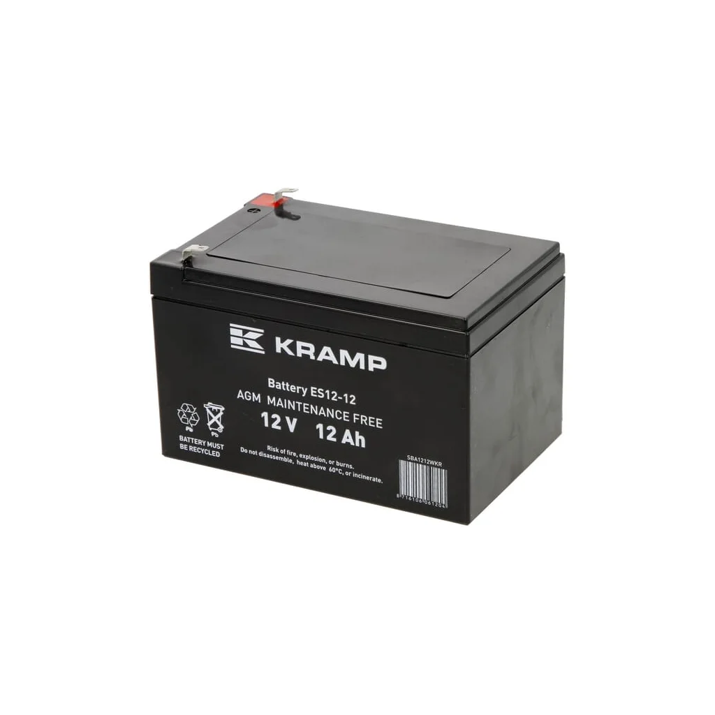 [AMAT2-383408] Baterie 12V 12Ah sigilată Kramp SBA1212WKR