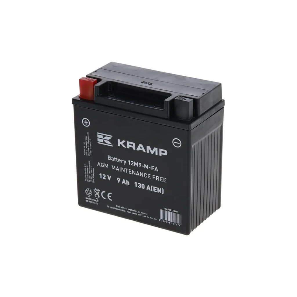 [AMAT2-383502] Baterie 12V 9Ah 130A închisă Kramp SBA912130KR