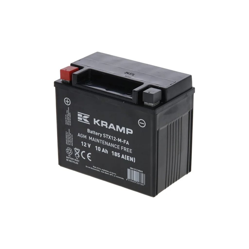[AMAT2-383726] Baterie 12V 10Ah 185A închisă Kramp SBA1012185KR